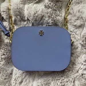 Tory Burch | Small, Blue, Square Crossbody Bag